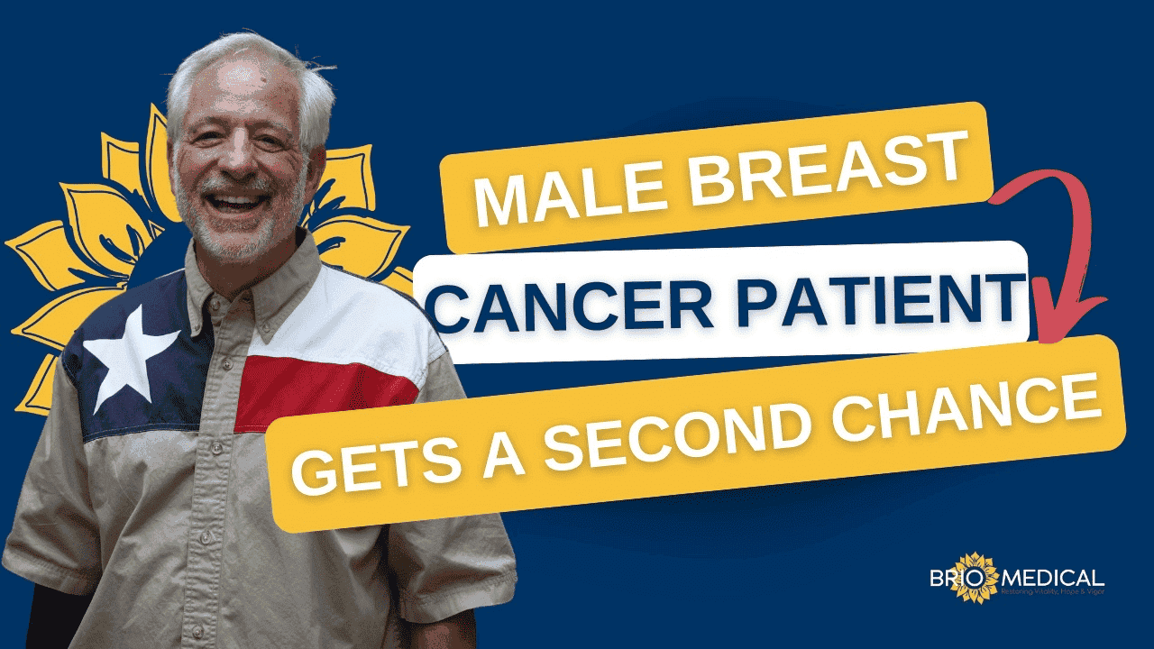 Male breast cancer survivor holistic treatment burke