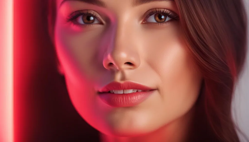 Red light therapy for skin rejuvenation